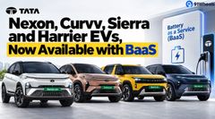 Tata Nexon, Curvv, Sierra and Harrier EVs, Now Available with BaaS